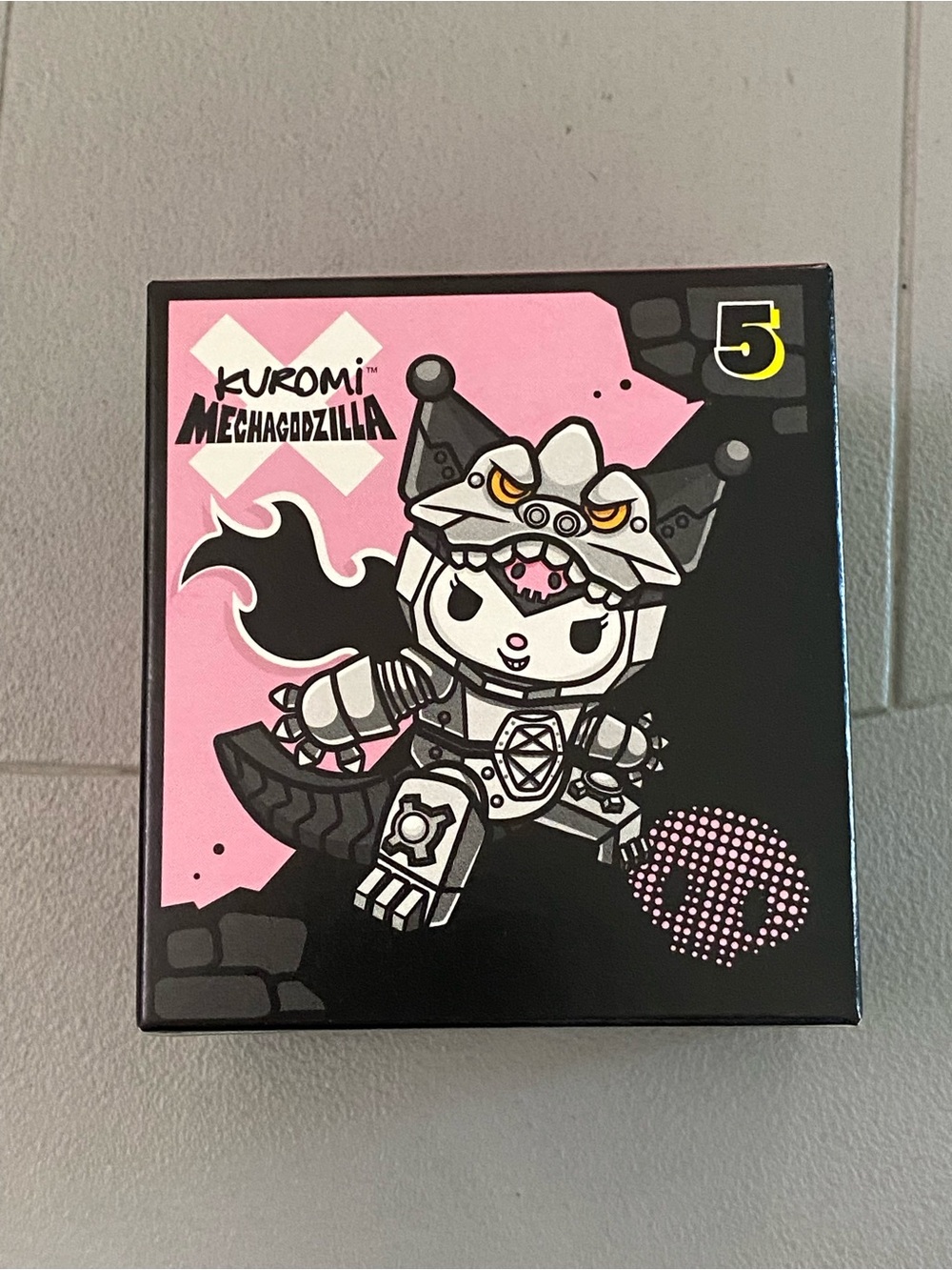Hello Kitty Kuromi Mechagodzilla Collectible Figure McDonalds NIB